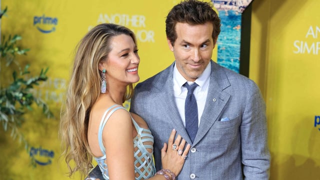 Blake Lively and Ryan Reynolds attended the New York special screening of Another Simple Favor in New York on April 27, 2025.