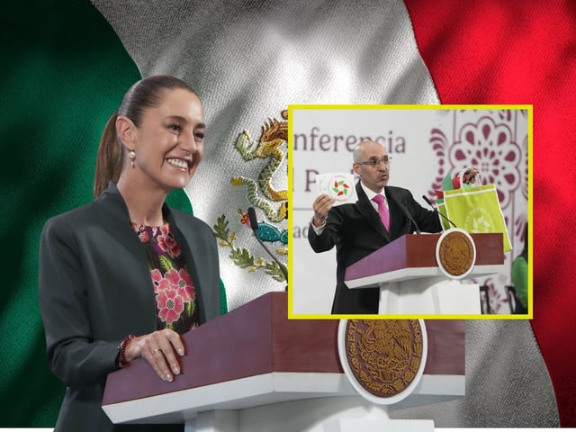 Concanaco impulsa “Viernes muy mexicano” dentro del Plan México de Sheinbaum. | Crédito: Presidencia/Canva