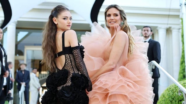Heidi Klum y su hija Leni Klum