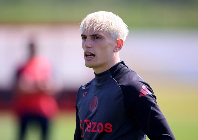 Soccer Football - Europa League - Final - Manchester United Training - Trafford Training Centre, Carrington, Britain - May 20, 2025 Manchester United's Alejandro Garnacho during training Action Images via Reuters/Ed Sykes/File Photo