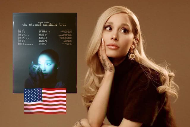 Ariana Grande confirma The Eternal Sunshine Tour por EE.UU. y Reino Unido en 2026 (Instagram/@arianagrande)