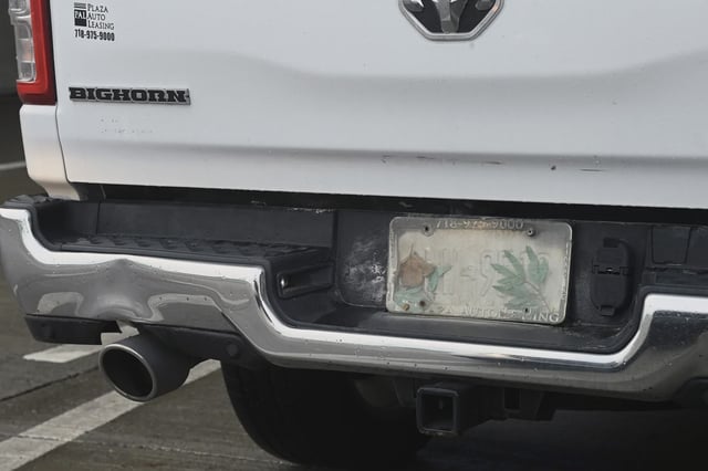 Authorities seize multiple vehicles at the Cross Bay Veterans Memorial Bridge on Wednesday, May 8, 2024.