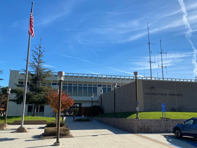 Torrance Police Department headquarters. (Nathaniel Percy, Daily Breeze/SCNG)