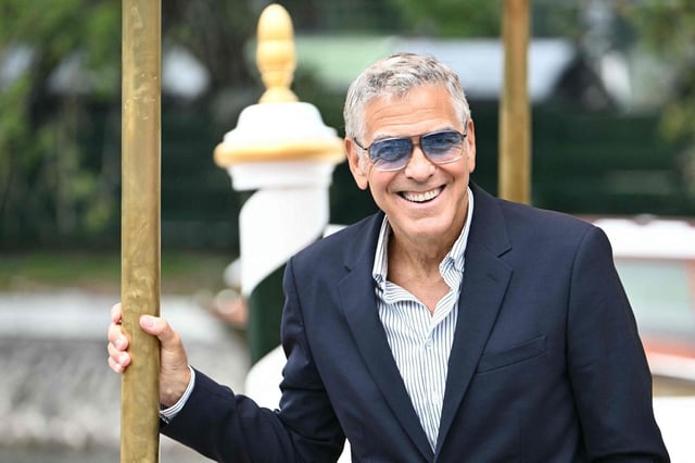 George Clooney, fotografiado este miércoles a su llegada a la Mostra de Venecia