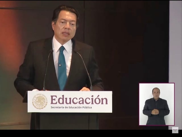Mario Delgado, actual titular de la SEP, asumió la falla de sus antecesores y externó la disculpa pública a Madres y Padres, por caso de Abuso Sexual Infantil