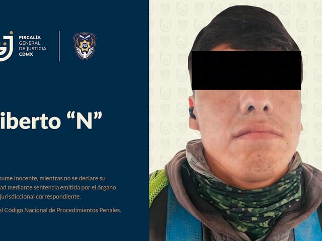 Presunto feminicida de Paola Moreno.