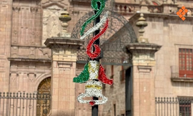 Inaugurará Morelia decoración por Fiestas Patrias el 1 de septiembre