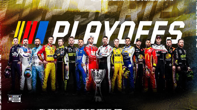 The 2025 NASCAR Cup Series Playoffs driver line-up.
