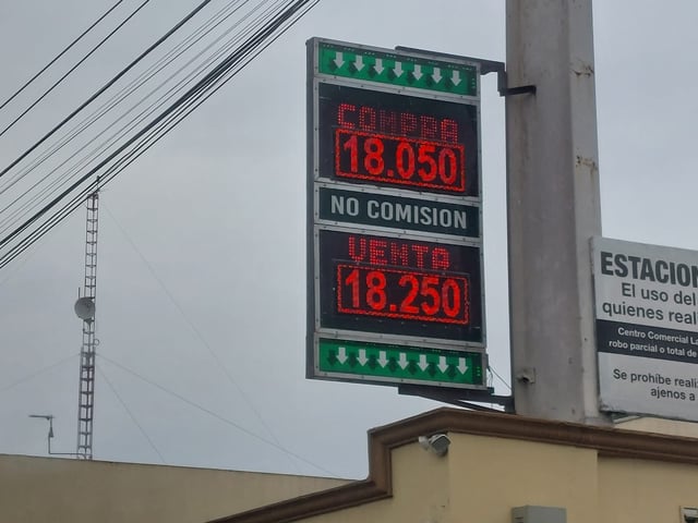Los niveles pudieran llegar a ascender a los 19 pesos, salvo algún evento económico o geopolítico extraordinario que eleve ese rango. Foto: Sergio Ortiz