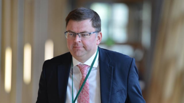 Colin Smyth’s security pass for the Scottish parliament building has been deactivated