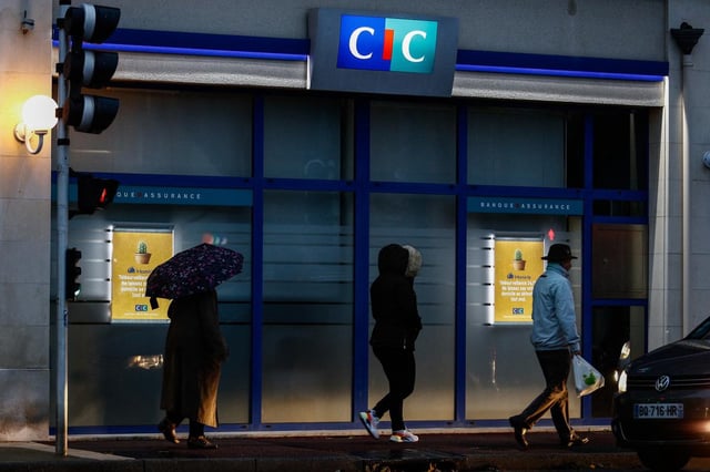 Une agence CIC.