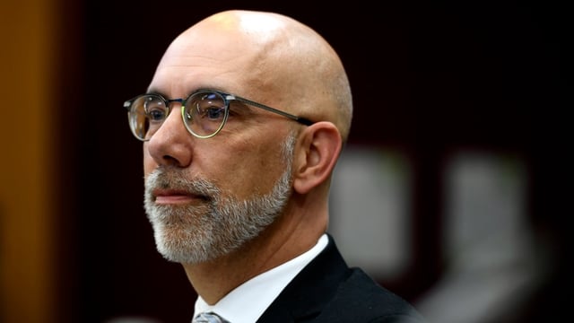 Parliamentary Budget Officer Yves Giroux prepares to appear before a committee in Ottawa in 2022. A PBO report published Thursday shows that if left unchecked, staffing costs are expected to rise to $76.2 billion by 2029-30