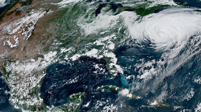 Hurricane Erin became a category 5 storm as it blew up the US’s east coast