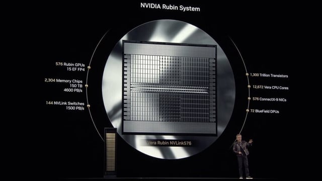 An image about NVIDIA confirms next-gen Rubin AI GPUs with HBM4 are in the fab, volume production in 2H 2026