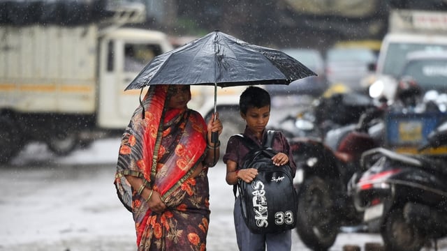 A yellow alert has been issued on the nowcast for Delhi-NCR, after Noida residents witnessed heavy rains on Friday morning.