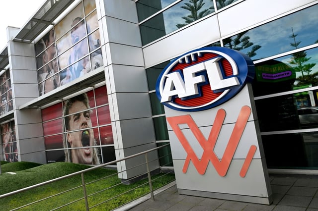 A former Australian Football League player has been diagnosed with a concussion-related condition