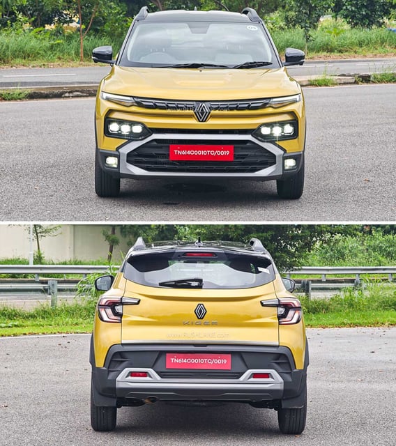 Renault Kiger Facelift Design