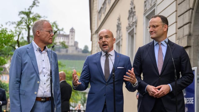 Matthias Miersch, Alexander Hoffmann und Jens Spahn.