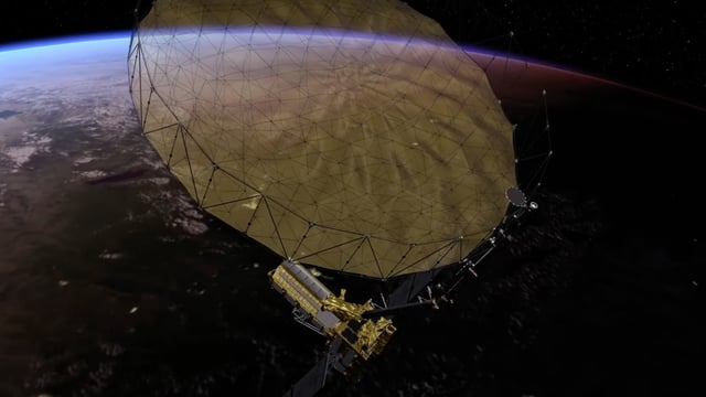 The Nisar antenna deployment was a crucial moment for the mission. (Photo: Nasa)