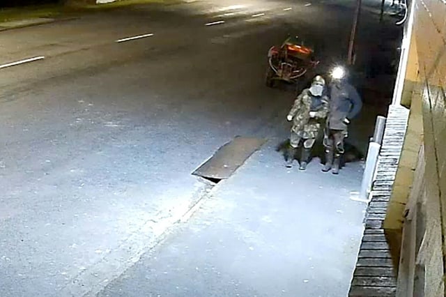 The images, captured on Wednesday, are believed to be the first of Tom Phillips since October 2024 when pig hunters took video that appeared to show him with his children