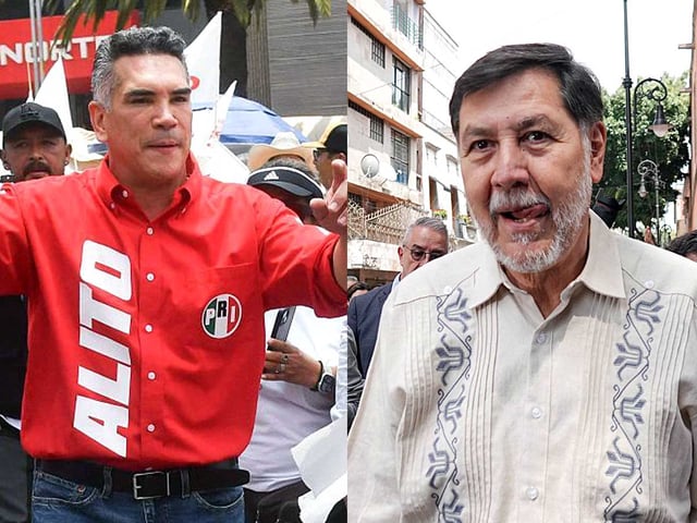 Alito Moreno y Gerardo Fernández Noroña.