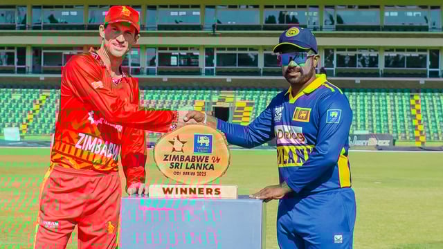 Zimbabwe Vs Sri Lanka Live Score 1st ODI: Follow Full Scorecard And Match Action From Harare