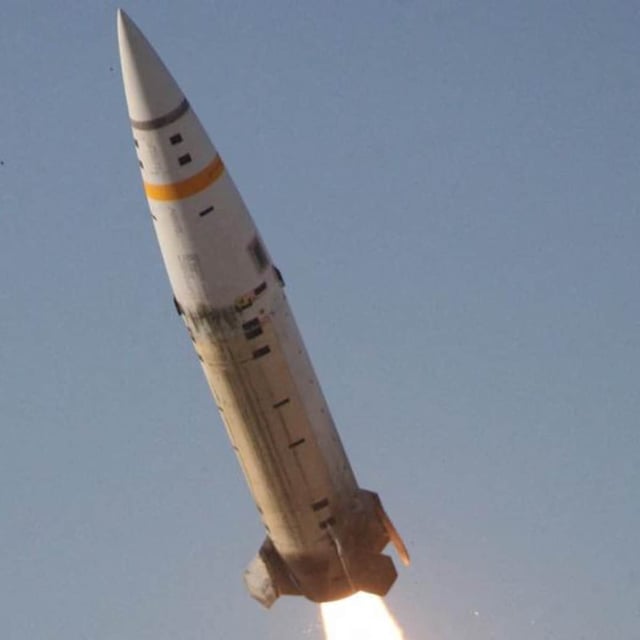 US-Langstreckenrakete des Typs Army Tactical Missile System (ATACMS)