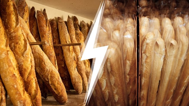 La baguette de boulangerie est vendue 1,09 euro en moyenne, selon l’UFC-Que Choisir.