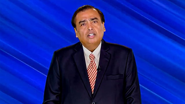 Reliance Industries Chairperson Mukesh Ambani.