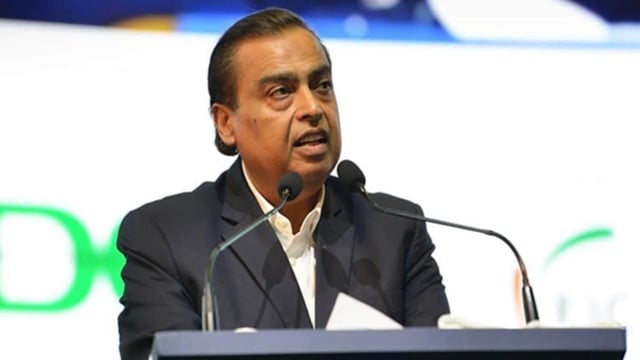 Reliance industries CMD Mukesh Ambani.