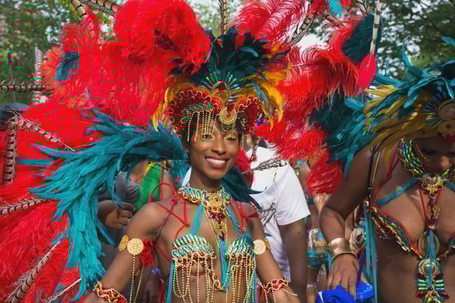 The 49th West Indian American Day Carnival and Parade, in 2016.