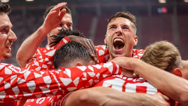 Mainz 05 im Conference-League-Duell mit Rosenborg Trondheim.