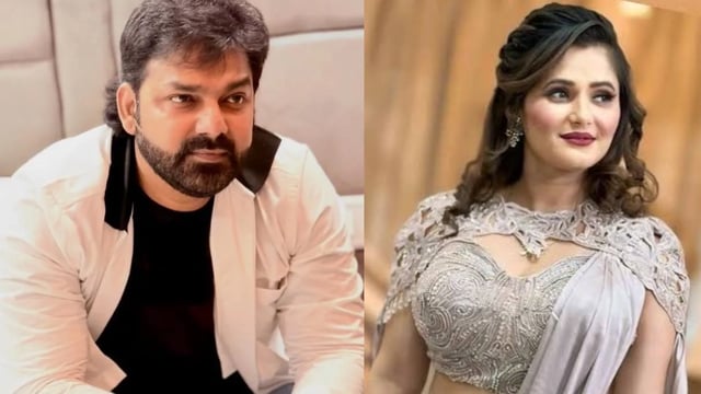 Bhojpuri Actor Pawan Singh Inappropriately Touches Actress Anjali Raghav's Waist On Stage During Event; Video Goes Viral