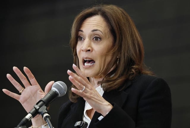 L’ancienne vice-présidente Kamala Harris.