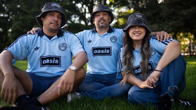 Raul Torres, Ivan Garcia and Marisol Gonzalez were among 60,000 fans who gathered for Oasis’s big return gig in Chicago
