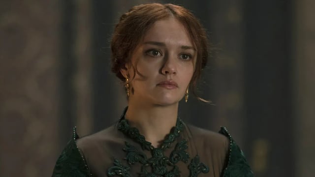 Olivia Cooke as Alicent in House of the Dragon