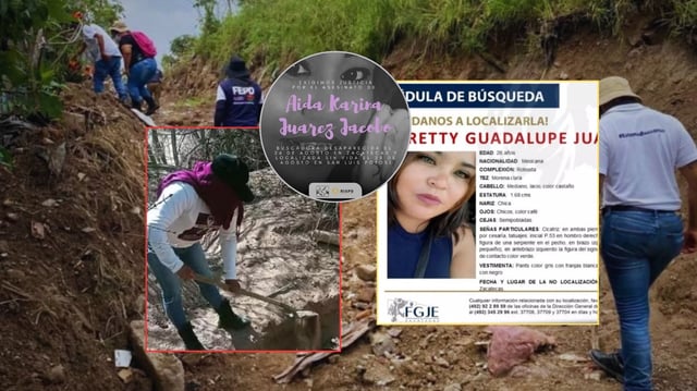 La madre buscadora Aída Karina Juárez Jacobo, desaparecida el martes en Zacatecas, fue hallada sin vida en San Luis Potosí. Autoridades confirmaron la detención de un probable responsable. Foto: Especial
