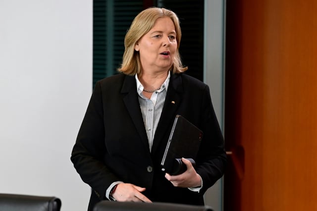 La ministre allemande du Travail, Bärbel Bas, à Berlin le 30 juillet 2025