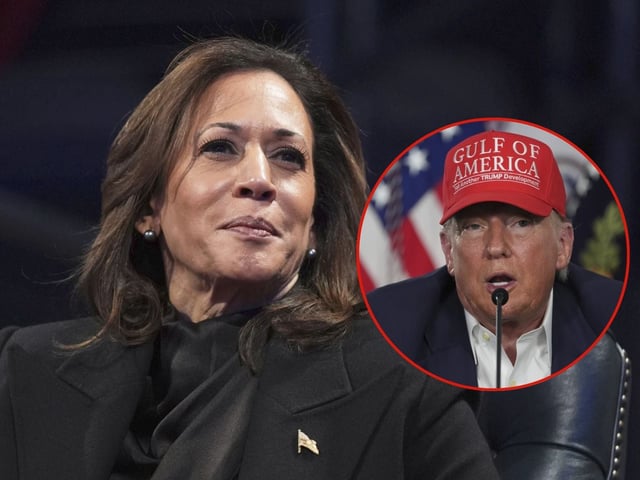 Donald Trump retira a Kamala Harris la protección extendida del Servicio Secreto. | Crédito: AP