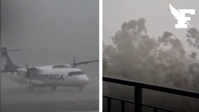 Corse: les images impressionnantes des orages qui ont frappé l'île de Beauté