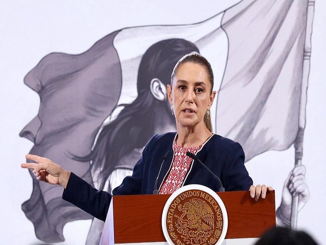 Sheinbaum rechazó mayor injerencia de EU en México. Foto: Mateo Reyes Arellano