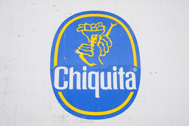 A Company logo is seen in Changuinola, Panama, May 24, 2025. REUTERS/Enea Lebrun/File Photo