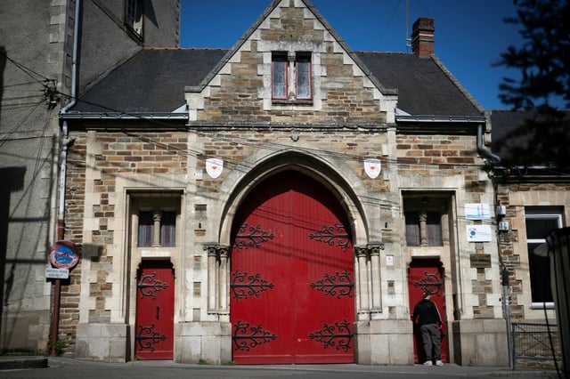 Le collège-lycée catholique Saint-Stanislas de Nantes le 29 août 2025