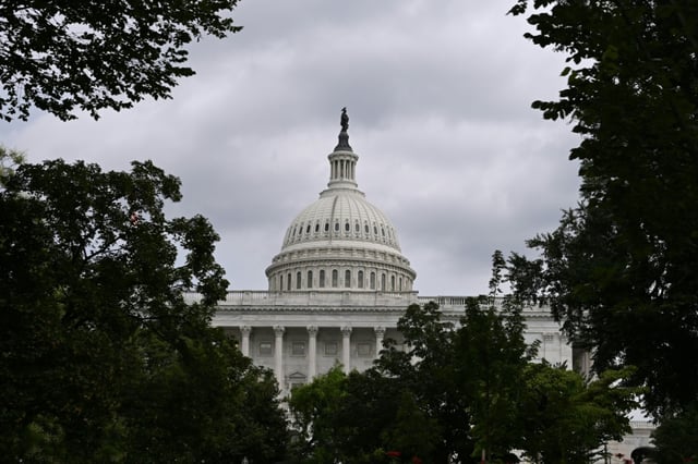 Le Capitole de Washington, siège du Congrès américain, le 16 juillet 2025