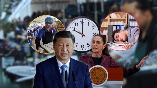 Mientras México busca una jornada laboral de 40 horas, en China los empleados trabajan sin descanso y con sueldos retenidos. Foto: Especial