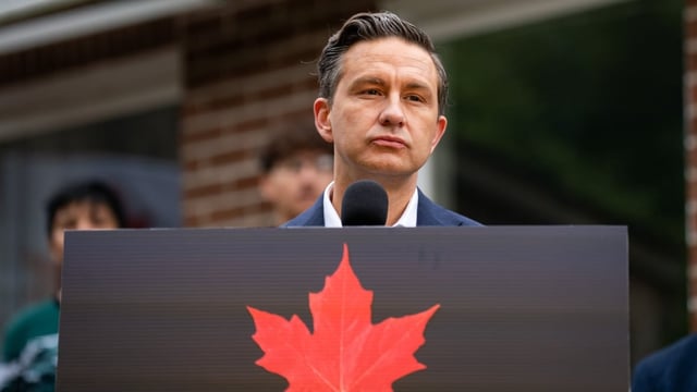 Conservative Leader Pierre Poilievre says homeowners 'don't have time to think about nine conditions' to determine reasonable force when facing an intruder.