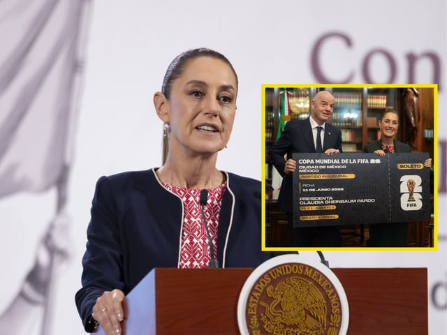 Mundial 2026: Sheinbaum donará el boleto número 0001 a una aficionada. | Crédito: Presidencia/Especial
