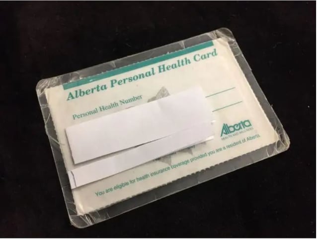 Alberta Premier Danielle Smith has announced plans to replace the province's flimsy paper health cards.