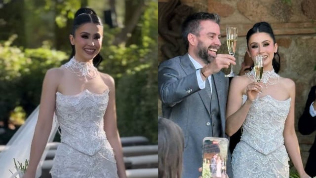 Lupita Villalobos deslumbra en su boda de ensueño en España