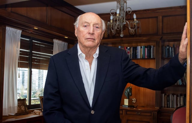 Eduardo Kovalivker es uno de los dueños de la droguería Suizo Argentina, pero en su entorno cuentan que ya no maneja la empresa y se dedica a la escritura